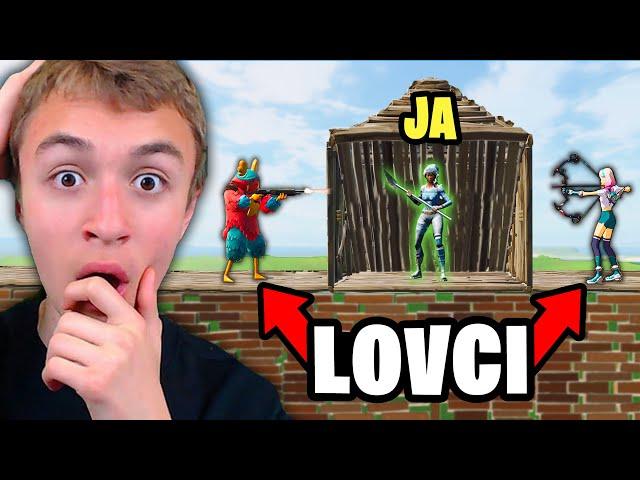 Fortnite Igrac VS 2 Lovca IZAZOV