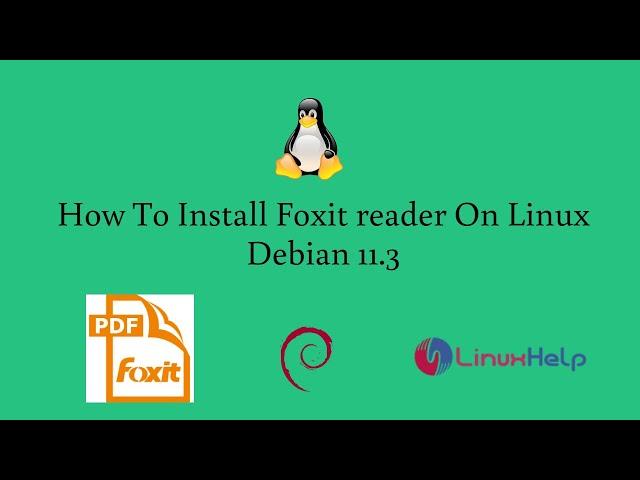 How to install Foxit reader on Linux Debian 11.3