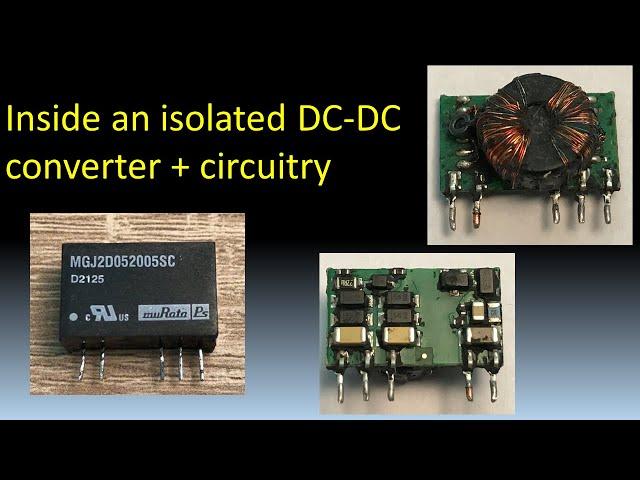 Inside an isolated DC-DC converter ( with explanation and circuitry )