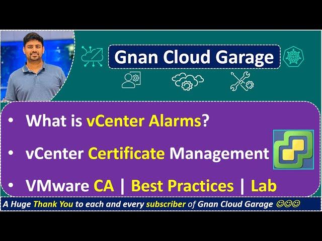 38. vCenter Alarms & Certificate Management: VMware CA, Best Practices, Lab Tutorial | Must-Watch!