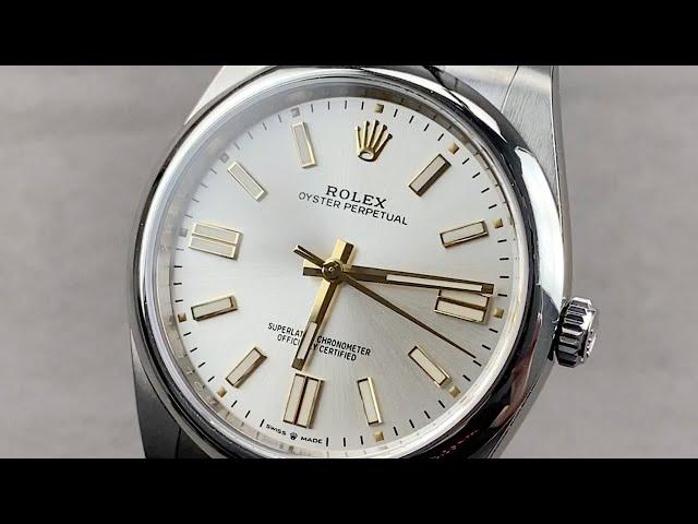 Rolex Oyster Perpetual 41mm 124300 Rolex Watch Review