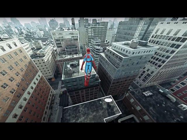 Spider-Man in Matrix Demo UE5 Realistic NY *pc graphics mod*