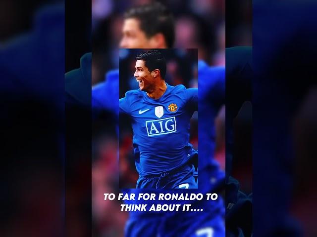 To far for Ronaldo to think about it #baller #football #edit #goat #footballedits #manchesterunited