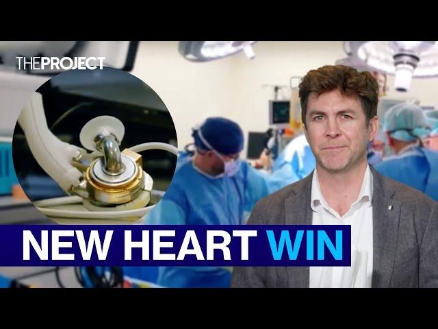 Aussie Man First Discharged With Artificial Heart