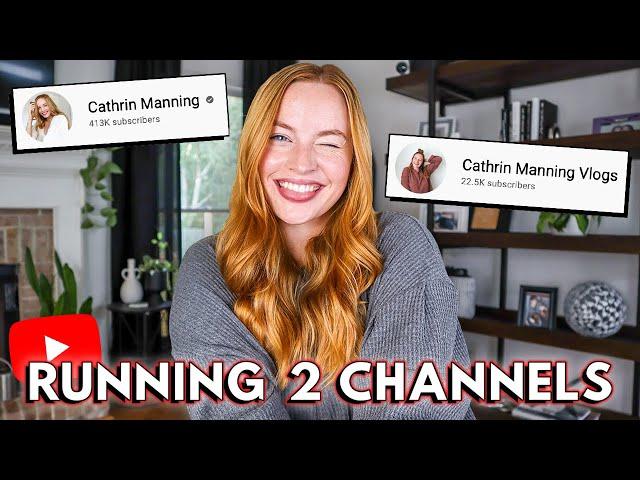 How To Run Multiple YouTube Channels // When to get a second channel, how Adsense works, & MORE