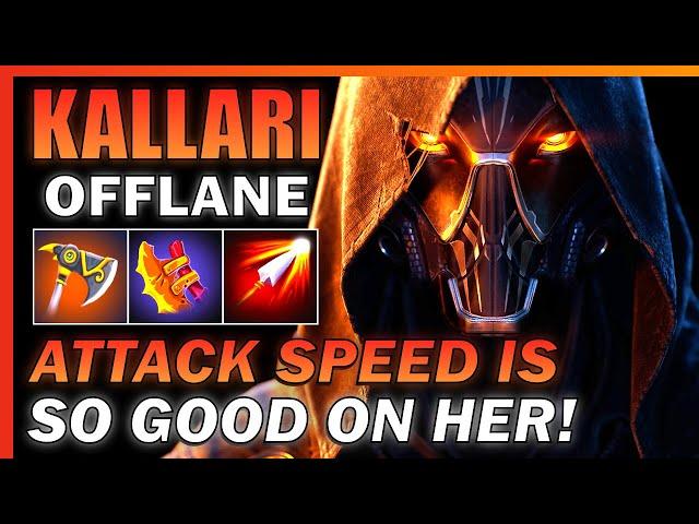 I was not expecting ATTACK SPEED KALLARI to be this STRONG! - Predecessor Offlane Gameplay