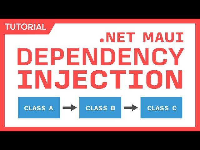 Dependency Injection with .NET MAUI Explained! Full Beginner's Guide