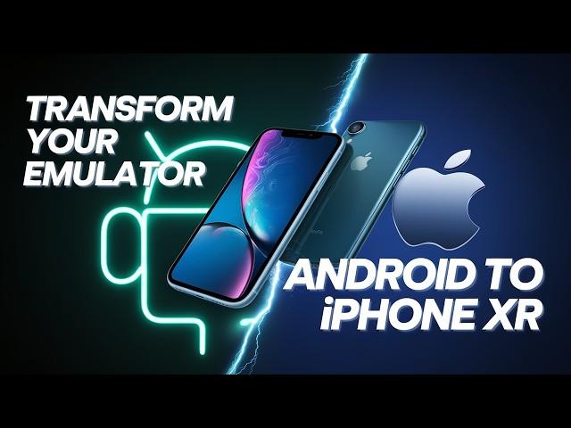 Get iPhone XR Skin on Android Studio FAST and EASY with This Trick!