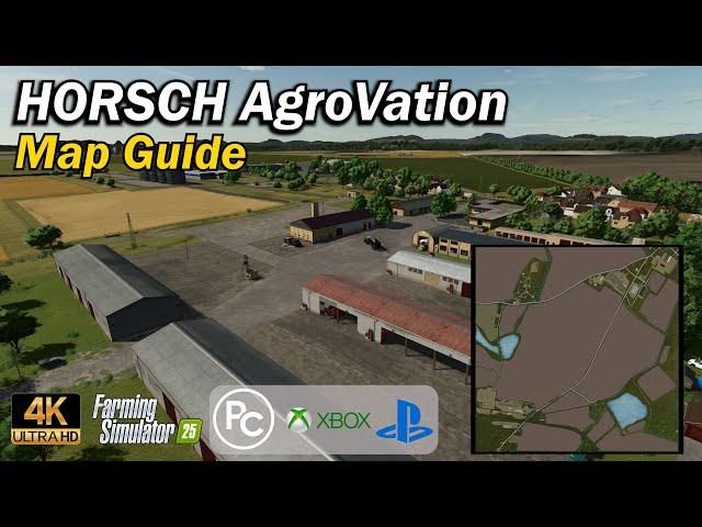 HORSCH AgroVation | Map Guide | Farming Simulator 25