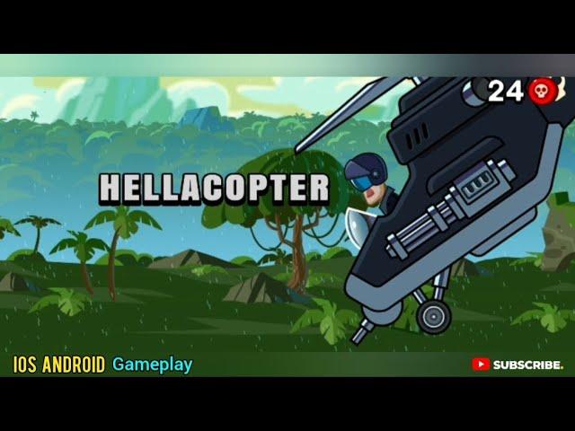 hills of steel | Boss Level | hellacopter boss - helicopter | iOS android gameplay #tankgame