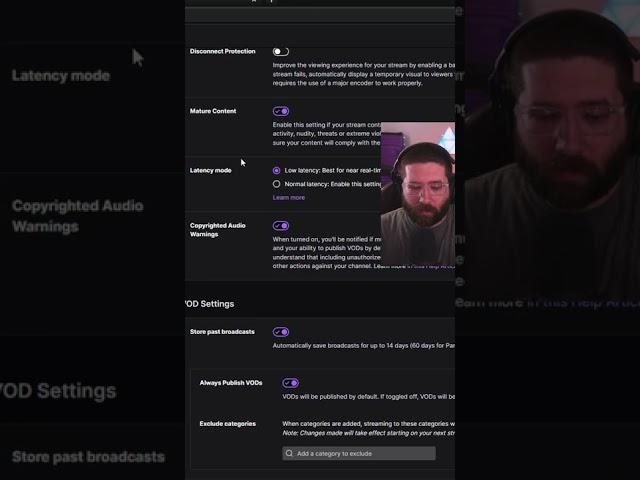 Beginner Stream Tips - How To Turn On Past Broadcasts for Twitch - PC -