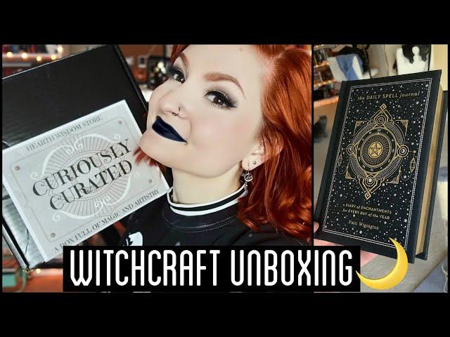 unboxing a HUGE witchcraft box