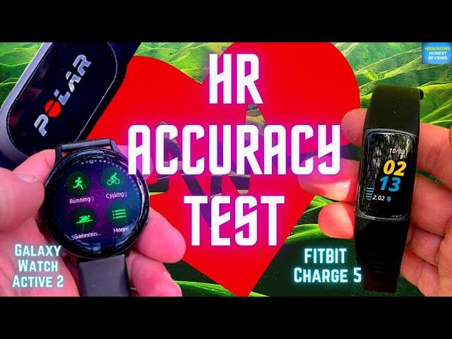 Heart Rate Accuracy Google Fitbit Charge 5 vs Samsung Galaxy Watch Active 2 Review & Comparison