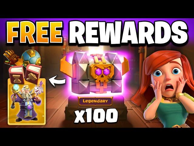 Opening 100 FREE Chests in Clash of Clans!