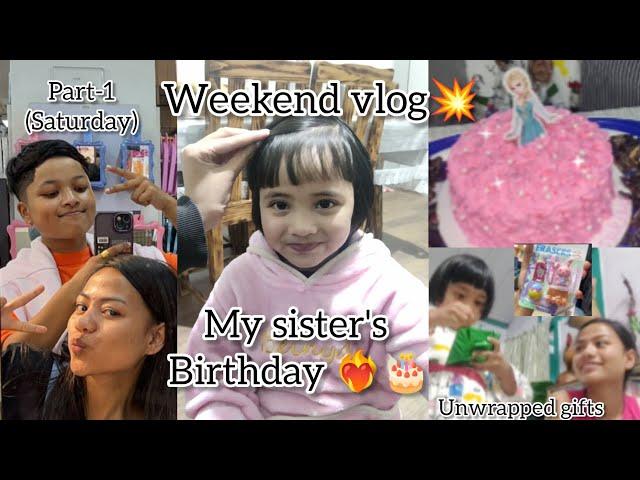 weekend vlog  (part -1)Birthday celebration ️‍