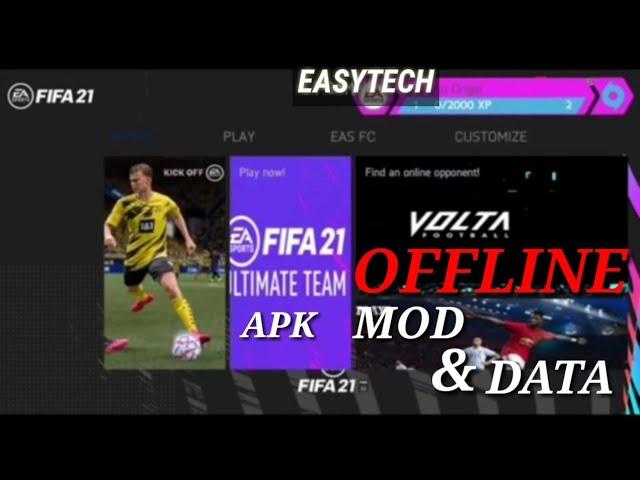 HOW TO DOWNLOAD AND INSTALL FIFA 2021 OFFLINE APK,MOD+DATA & ALL NEW TRANSFERS WITH PS4 GRAPHICS