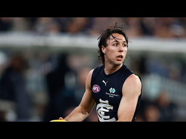 Ollie Hollands - AFL 2024 Round 21 Highlights - Carlton vs Collingwood