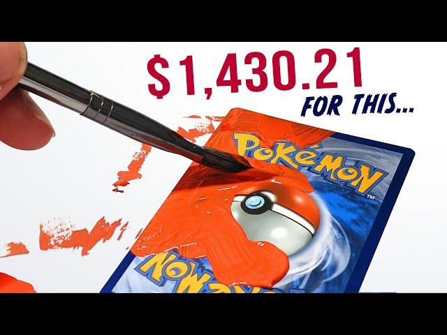 "FIXING" Expensive Pokémon Cards...