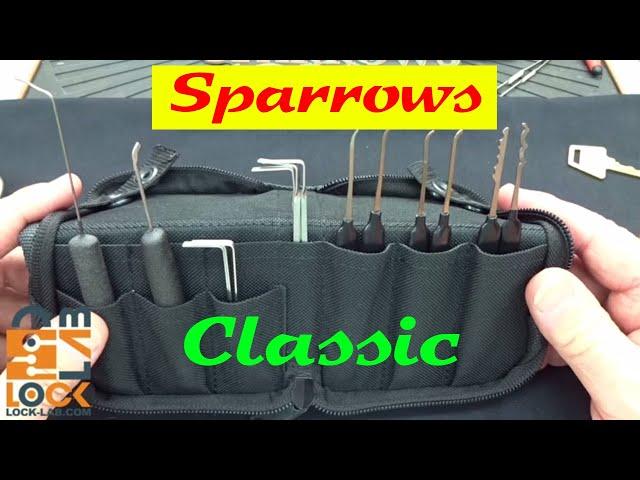 (885) Review: Sparrows CLASSIC Lock Pick Set