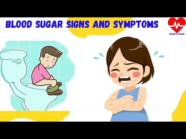 9 Signs your blood sugar is high & Early symptoms