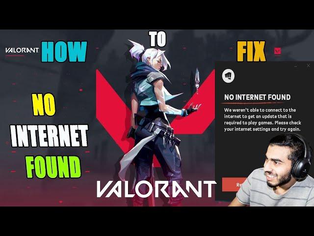 How To Fix No Internet Found In Valorant - Hindi 2021