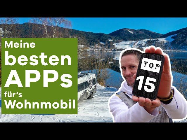 Die besten Apps für Camper - diese Apps habe ich im Wohnmobil dabei