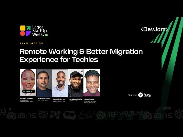 Remote working & better migration experience for techies