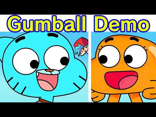 Friday Night Funkin' VS Gumball & Darwin | The Amazing Funk of Gumball DEMO + Cutscenes (FNF Mod)