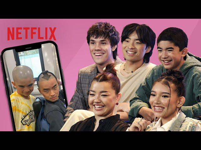 The Cast of Avatar Goes Through Each Other's Phones | Netflix