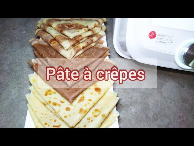 pâte à crêpes Mr cuisine connect/Thermomix وصفة كريب سهلة وسريعة في الطرموميكس