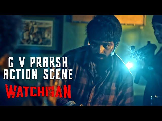 G V Prakash Action Scene  - Watchman | G. V. Prakash Kumar | Samyuktha Hegde | DMY