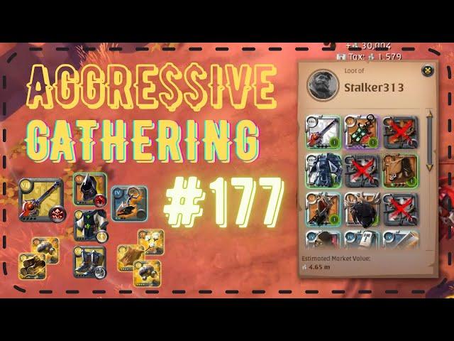 Aggressive Gathering #177 | He swear revenge on me! | PvP | Open World