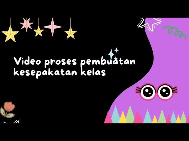 prosen pembuatan "keyakinan kelas". Mapel Bahasa Inggris kelas IX SMP BAKTI PLAOSAN