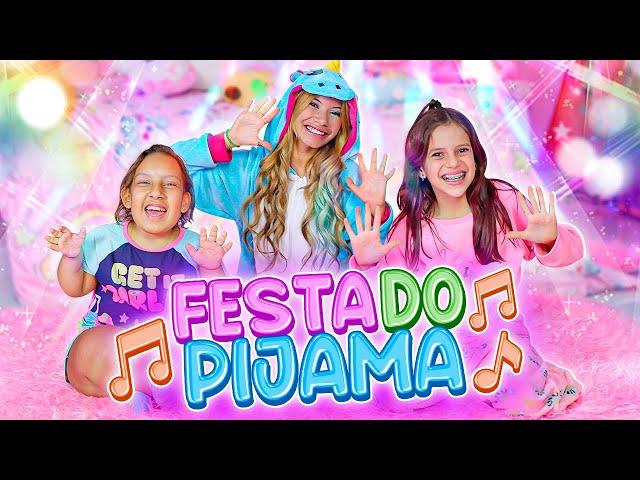 FESTA DO PIJAMA | Amanda Nathanry Feat MC Divertida e Jessica Sousa (Clipe Oficial)