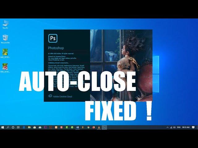 photoshop 2020 auto close fix | photoshop crash