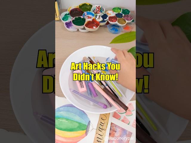 Art Hacks You Didn’t Know About!  #shorts