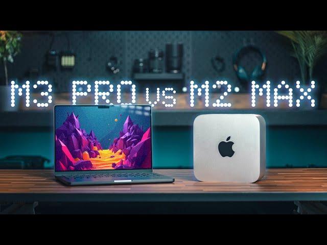 UNEXPECTED Results! MacBook Pro M3 Pro vs Mac Studio M2 Max