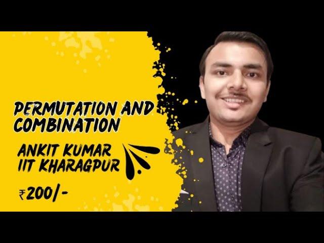 JEE Mains & JEE Advanced 2025 (Theory) | Permutation & Combination (L-1) One-Shot | Live Streamin