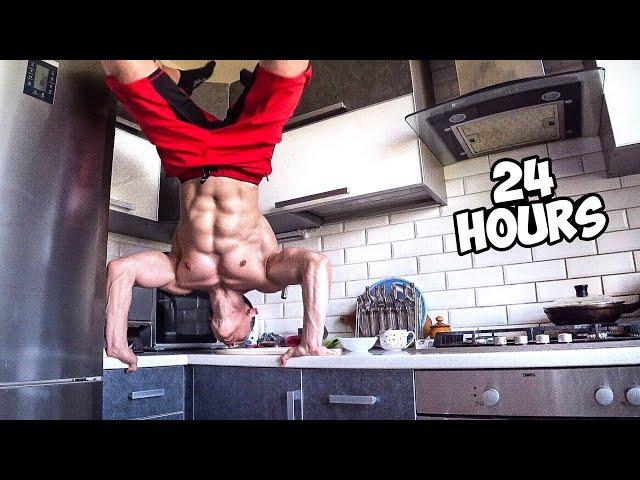 I Spent 24 Hours Without Legs Challenge !