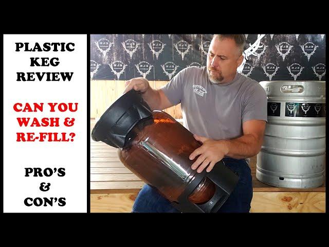 Plastic Keg Review and Cleaning/Refilling Experiment