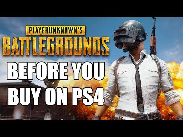 PUBG On PS4 - 10 Things You Should Know Before You Buy