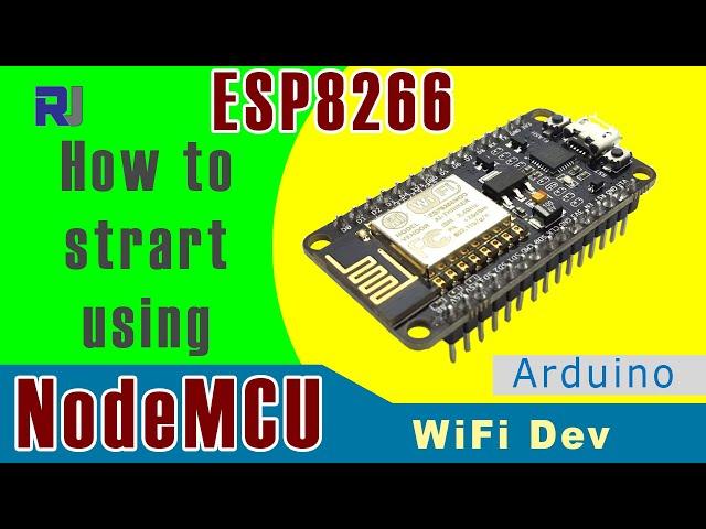 Introduction to NodeMCU ESP8266 WiFi Development board with HTTP Client example- Robojax