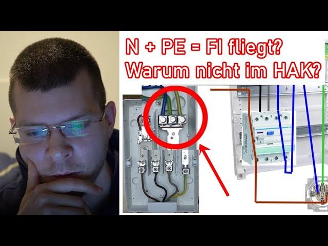 N und PE Hausanschlusskasten / FI löst nicht aus?! ElektroM