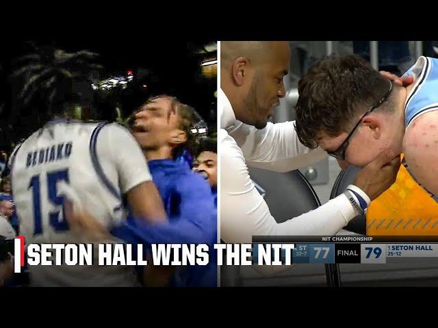 Seton Hall (+135 ML) defeat Indiana State in the NIT Championship as 3.5-point underdogs 