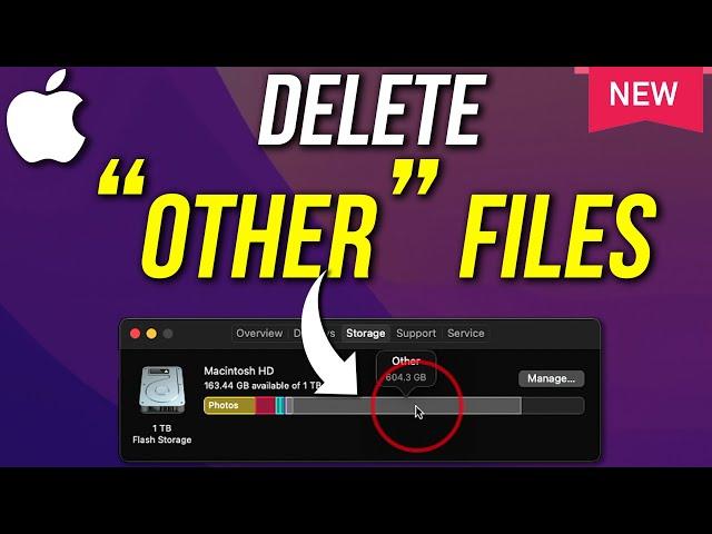 How To Delete 'Other' Files From Mac