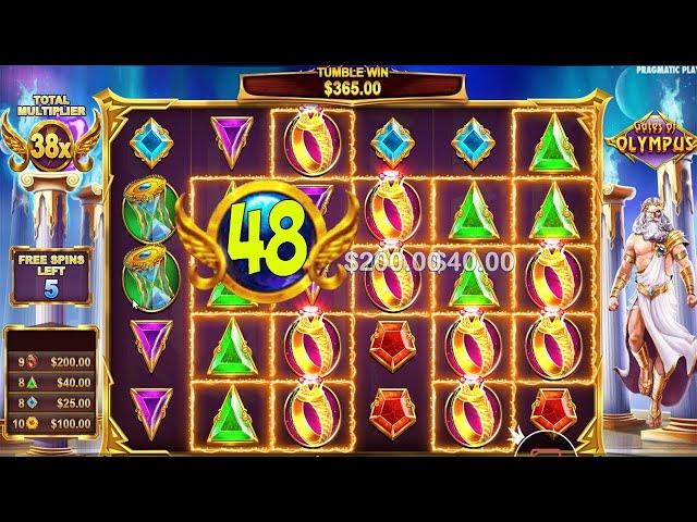 Casino Slot - TOP GATES OF OLYMPUS Mega wins of the week  OMG!