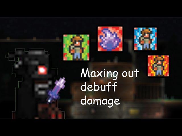 Max debuff damage overtime in terarria 1.4