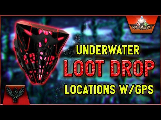 ARK Valguero: UNDERWATER LOOT DROP LOCATIONS