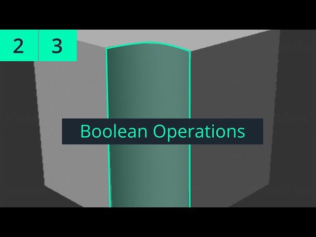 Full Cinema 4D 2023 Lecture | Lesson 2 | Part 3: Boolean Operations