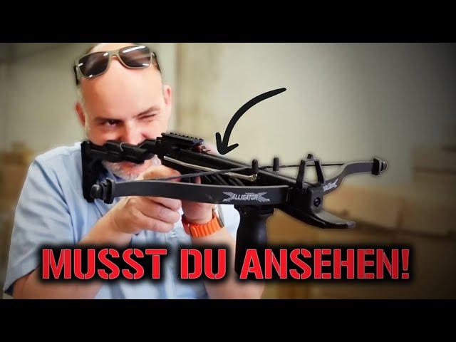 Kaufe keine Alligator Armbrust ohne dieses Video! #armbrust